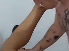 18 anos, Amador amadora, Pauzão, Boquete, Latina, Tatuagem, Adolescente, Sexo grupal a três
