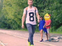 カワイイ, 露出狂, Hd, ヒール, ヌード, アウトドア, 現実, ロシア人