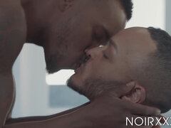 Fekete, Cumizás, Ondó fröcskölés, Pénisz, Ébenfekete, Meleg, Kőkemény, Izmos