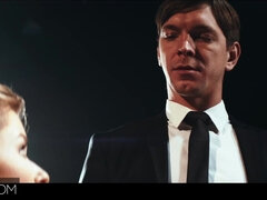 Gros seins, Blonde, Bondage, En levrette, Lingerie, Chevaucher, Rugueux, Fessée