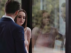 Bebê, Casal, Erótico, Namorada, Lambendo, Tetas