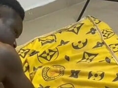 Amateur, Noire, Sucer une bite, Papa