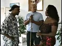 Svart, Avsugning, Ebenholts, Fetisch, Slick, Mogen, Pool, Tuttar