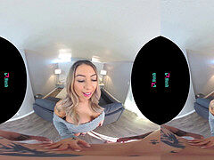 VRHUSH fat melon Kat Dior drilled hard in virtual reality