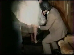 Classic European BDSM sex tape with hot blonde babe