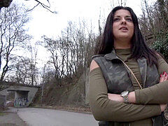 아마추어, 사정 샷, 야외의, 공개적인, 현실