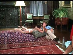 Klassisch, Erstes mal, Behaart, Hd, Mutti, Retro, Flotter dreier, Vintage