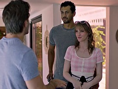 Blasen, Geschnappt, Spermaladung, Doppelpenetration, Handjob, Hardcore, Realität, Ablutschen