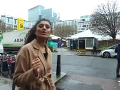 Marina Maya loves taking huge cock - sexy brunette slut